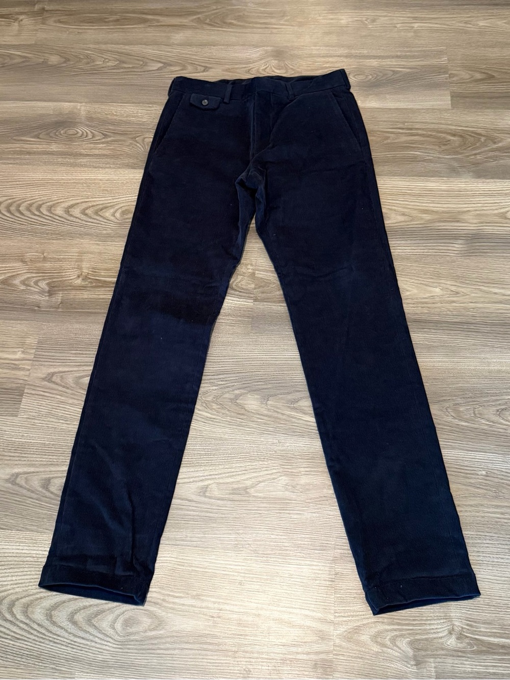 Lamberti Navy Blue Corduroy Pant Mens size 30 x 30